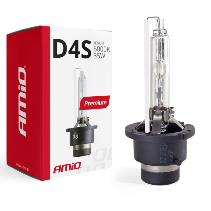 Xenon lamp D4S 6000K AMiO PREMIUM