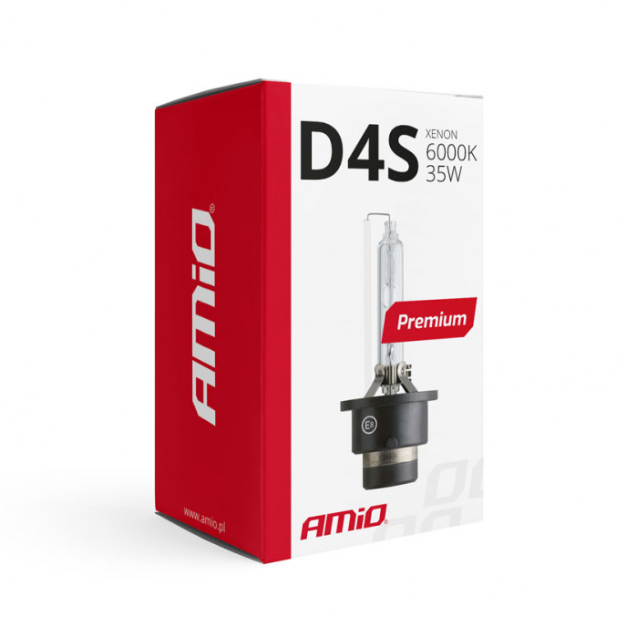 Xenon lamp D4S 6000K AMiO PREMIUM