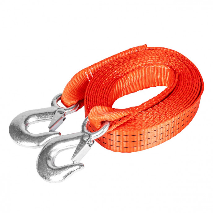 Sleepkabel 35 mm 5,0m met haken 3000 kg H+H AMIO-02011