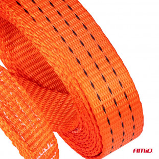 Sleepkabel 35 mm 5,0m met haken 3000 kg H+H AMIO-02011