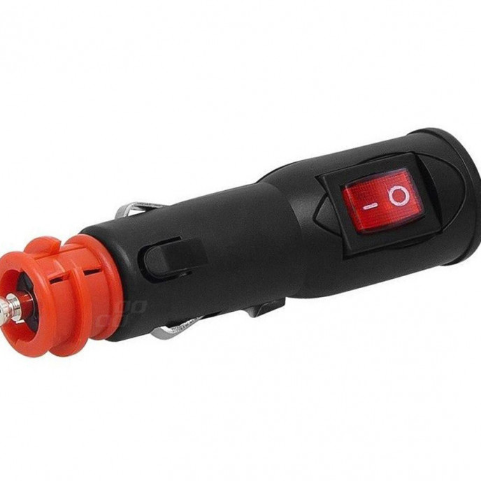 Aansteker stekkerdoos met schakelaar EURO/DIN 12/24V