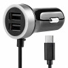 Telefoon oplader 12/24V Micro C + 2x USB 2.4A PCH PRO-3