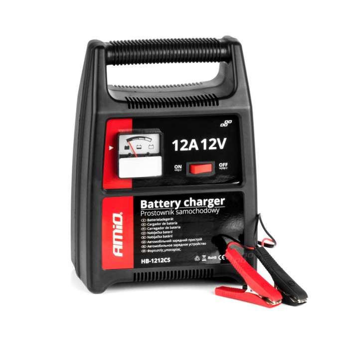 Auto-acculader 12A, 12V AMiO SBC-12A