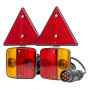 Magnetische aanhanger lamp set met driehoek