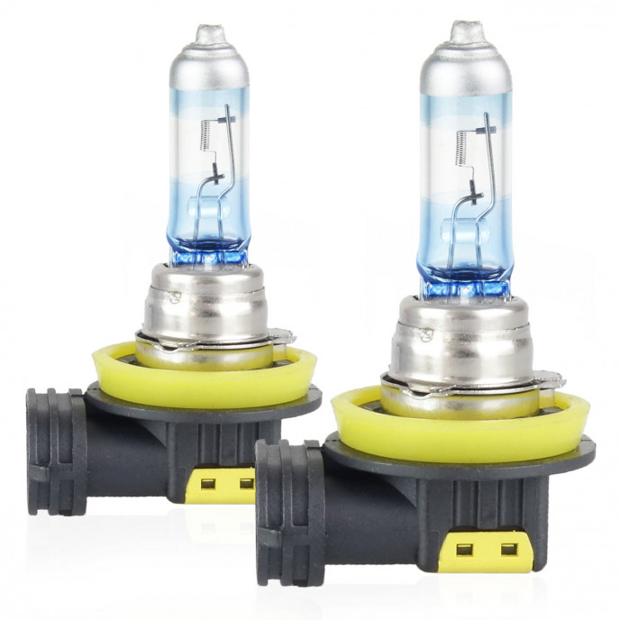 Halogeenlampen H11 12V 55W LumiTec LIMITED +130% DUO