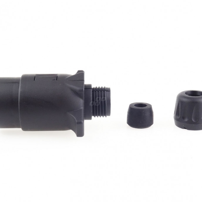 Aanhanger plug 7 polig met moer