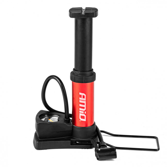 Hogedruk Mini voetpomp met manometer PU03