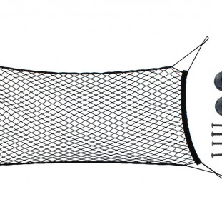 Bagagenet met houders 100x40 cm