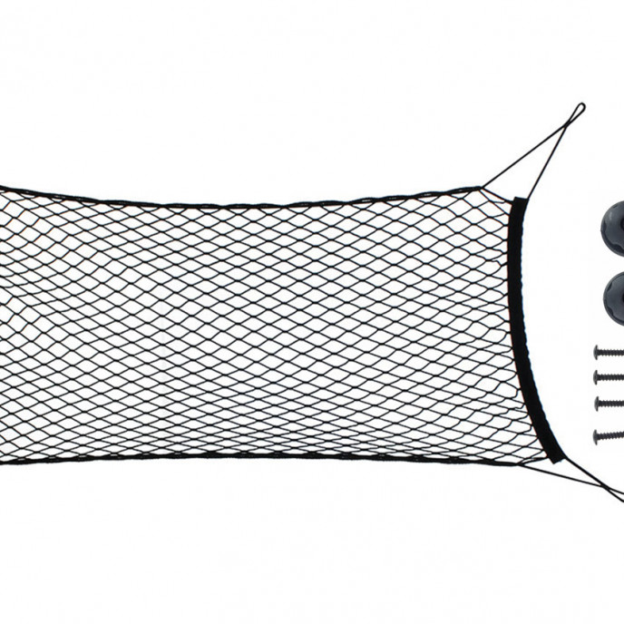 Bagagenet met houders 100x40 cm