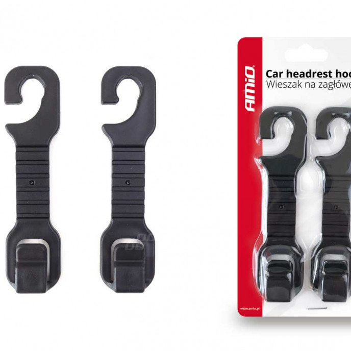 Haken voor de hoofdsteun van de auto