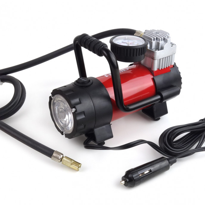 Auto Luchtcompressor 12V HQ LED ACOMP-06