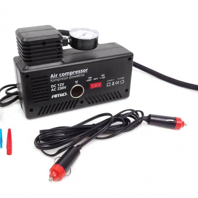 Auto Luchtcompressor 12V/230V Acomp-13