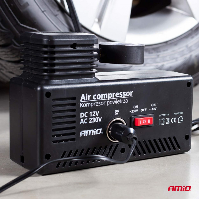Auto Luchtcompressor 12V/230V Acomp-13