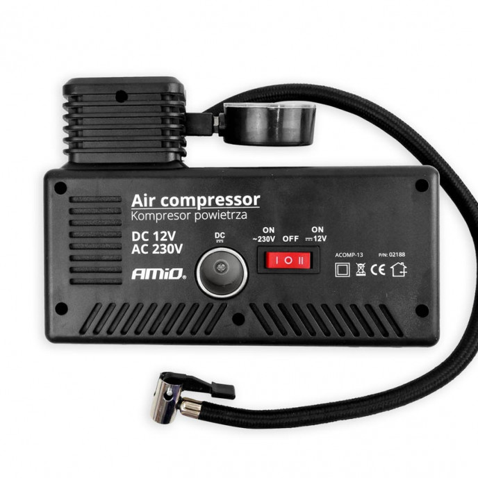 Auto Luchtcompressor 12V/230V Acomp-13