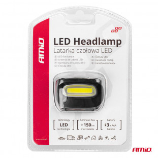 LED COB Hoofdlamp 3xAAA 150Flux IPX3