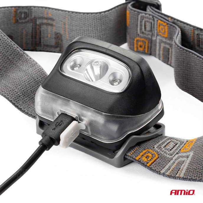 Koplamp LED 3W 1200mA oplaadbaar 180Flux IPX4