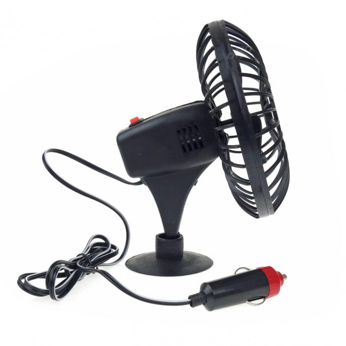 Autoventilator met zuigkracht miniFAN 12V