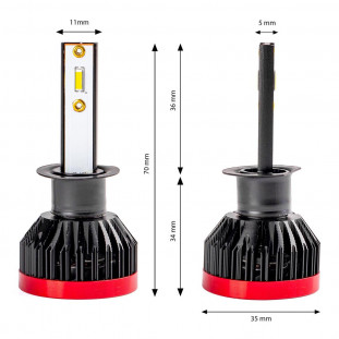 LED-koplampen BF-serie H1 AMiO-02240