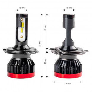 LED-koplampen BF-serie H4/H19 AMiO-02241
