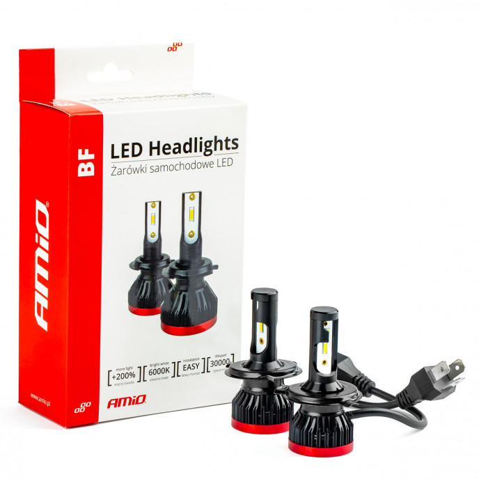 LED-koplampen BF-serie H4/H19 AMiO-02241