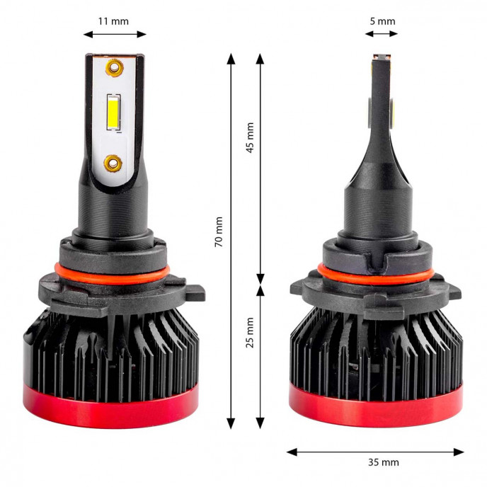 LED-koplampen BF-serie HB4 9006 AMiO-02247
