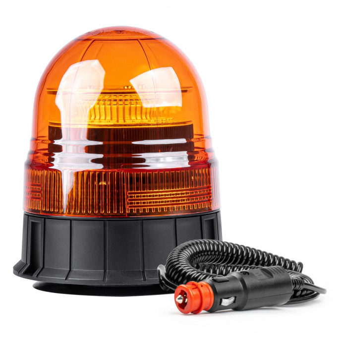 Waarschuwingslamp W02M Magnetisch R65 R10 39LED 12/24V IP56 AMIO-02300