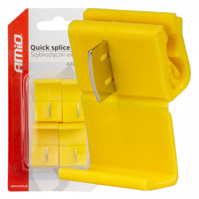 Quick Connect Connector 04-6mm2 24A 4st blister