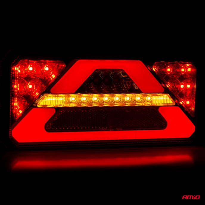LED-achterlicht AMiO RCL-02-L dynamisch, links
