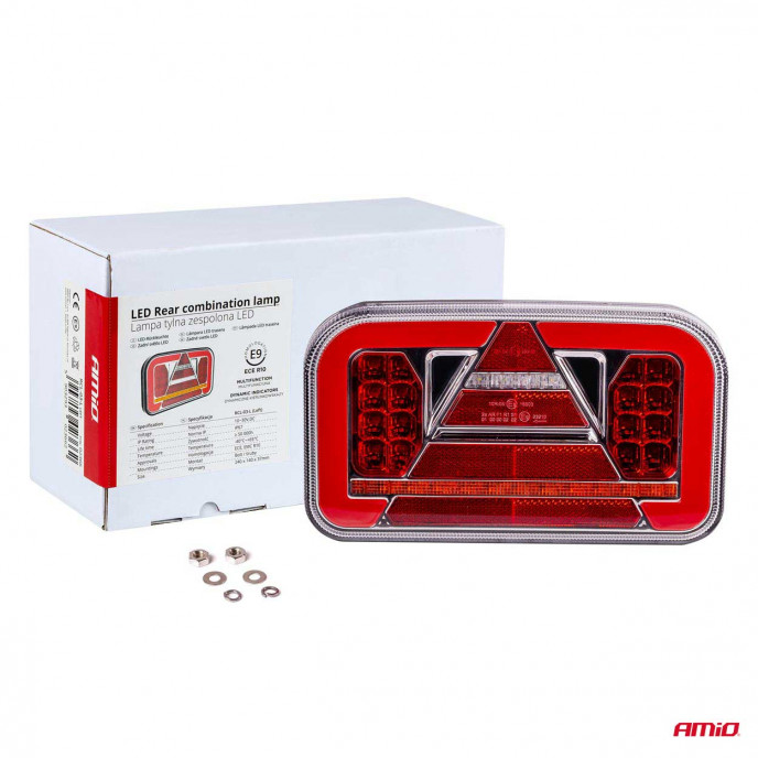 LED-achterlicht AMiO RCL-03-L dynamisch, links