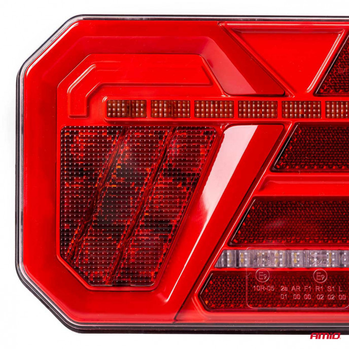 Led-achterlamp AMiO RCL-04-L dynamisch, links