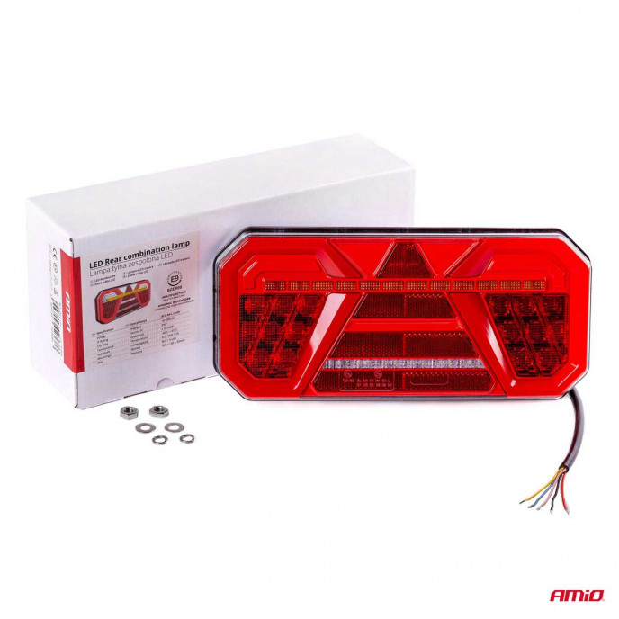 Led-achterlamp AMiO RCL-04-L dynamisch, links