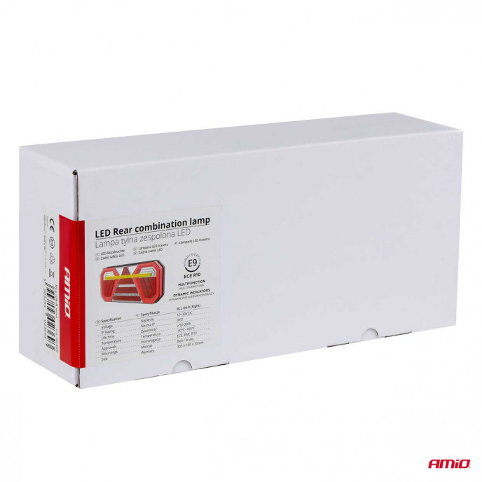 Led-achterlamp AMiO RCL-04-R dynamisch, rechts