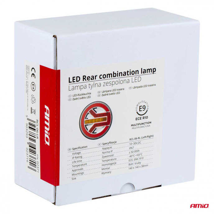 Led-achterlamp AMiO RCL-06-LR links/rechts