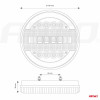 Achtercombinatie LED-lamp AMiO RCL-07-LR dynamisch links/rechts