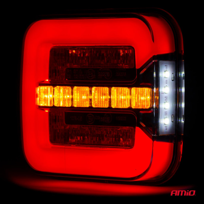 Led-achterlamp AMiO RCL-08-LR dynamisch links/rechts
