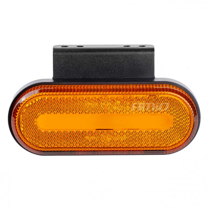 Markering omtrek LED-lamp AMiO OM-01-O ovaal, oranje