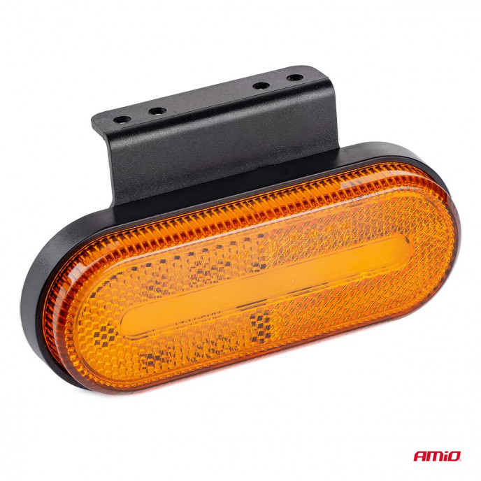 Markering omtrek LED-lamp AMiO OM-01-O ovaal, oranje
