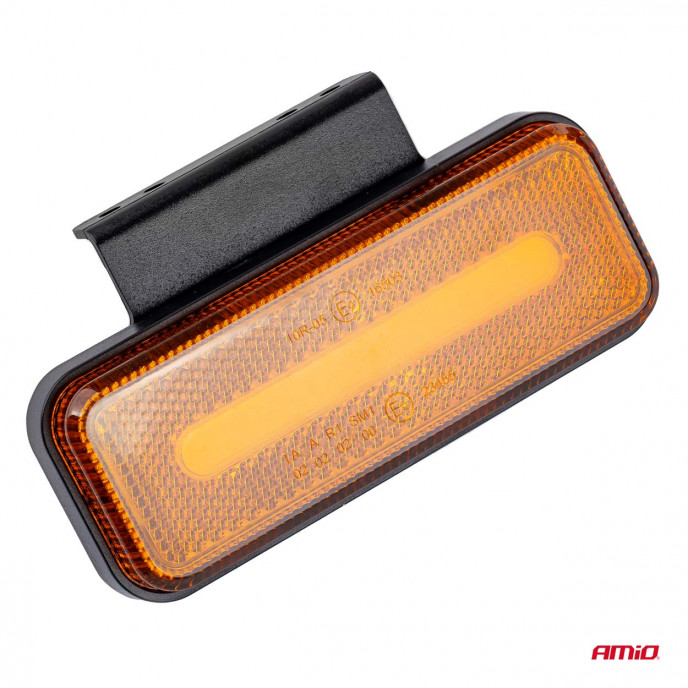 Markeringsomtrek LED-lamp AMiO OM-02-O rechthoekig, oranje