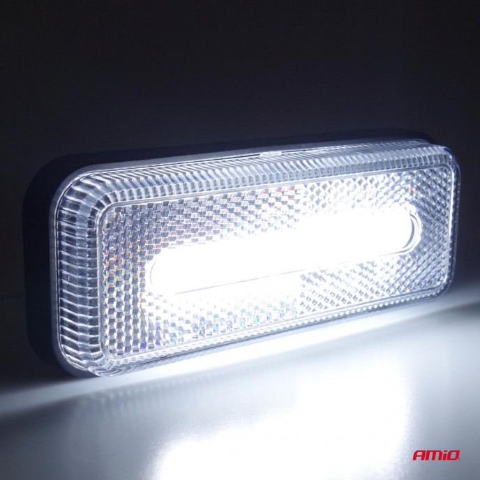 Markeringsomtrek LED-lamp AMiO rechthoekig, wit