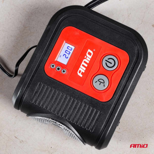 Auto Luchtcompressor met digitale manometer en LED-verlichting 12V Acomp-10