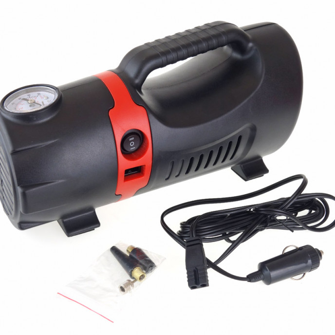 Auto Luchtcompressor 12V/230V Acomp-09