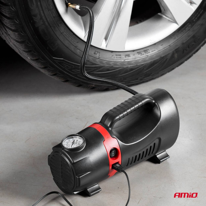 Auto Luchtcompressor 12V/230V Acomp-09