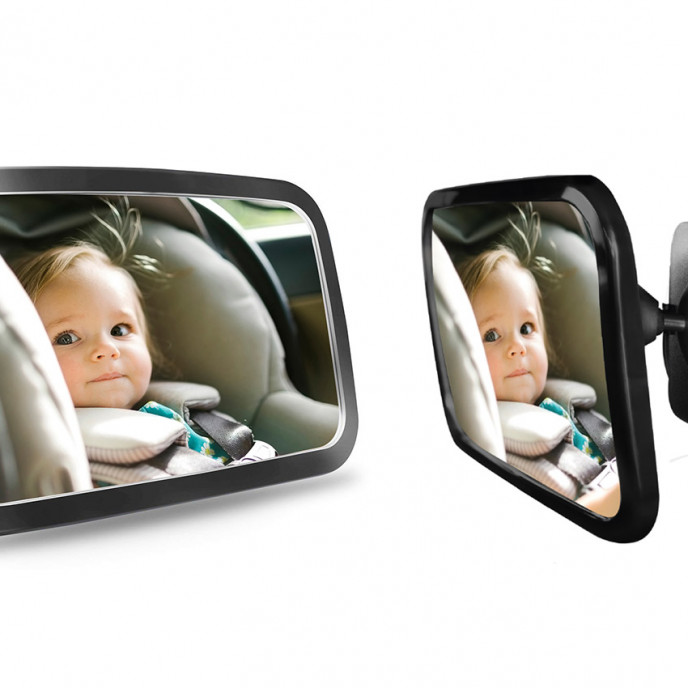 Baby Auto Spiegel 29x19cm