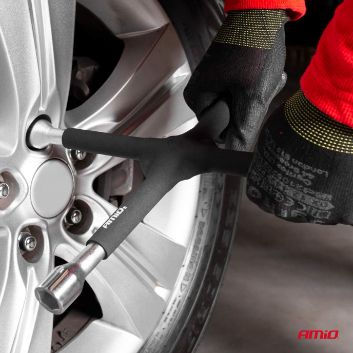 Steeksleutel rubber gecoat 17-19-21mm 1/2