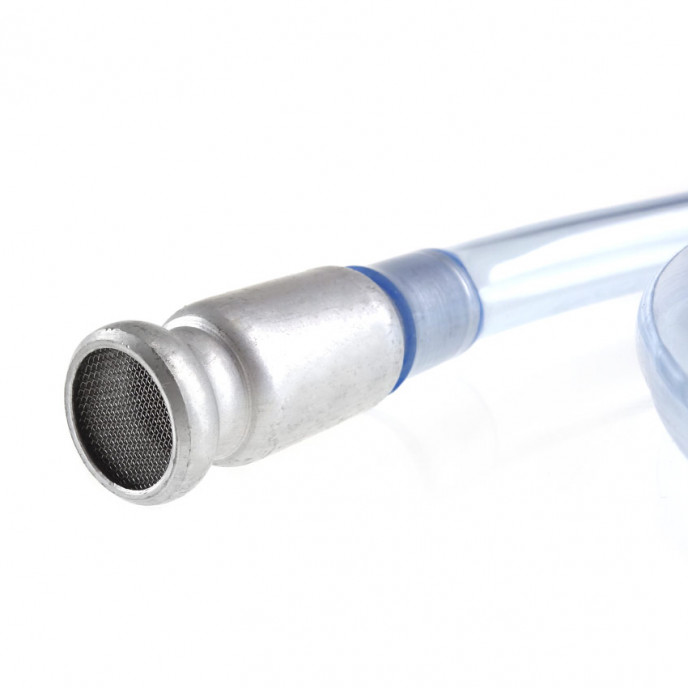 Brandstofzuigslang met aluminium mondstuk 2m