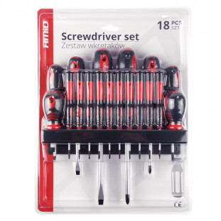 Schroevendraaierset met hanger CR-V, 18-delig