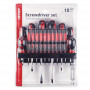 Schroevendraaierset met hanger CR-V, 18-delig