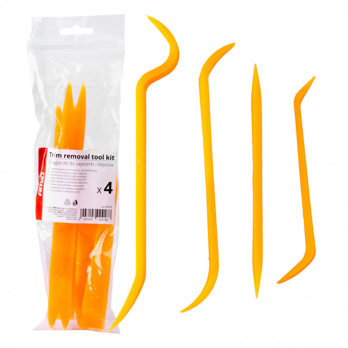 Clip Removal Tool Kit 4 stuks