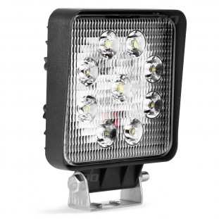 Werklamp LED 9-36V, afmeting 110x110mm