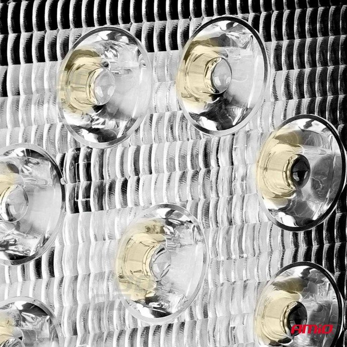 Werklamp LED 9-36V, afmeting 110x110mm